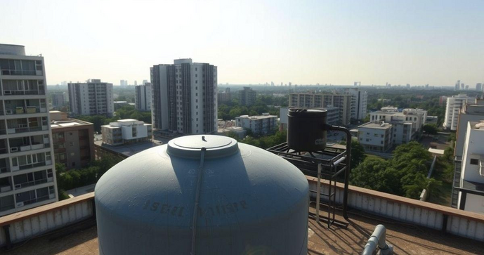 Filtro para Caixa D'&Aacute;gua de Condom&iacute;nio