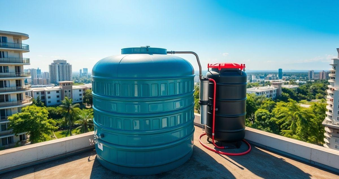 Filtro para caixa d'&aacute;gua de condom&iacute;nio garante &aacute;gua limpa e saud&aacute;vel para todos os moradores